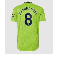 Manchester United Bruno Fernandes #8 Tredjetrøje 2022-23 Kortærmet